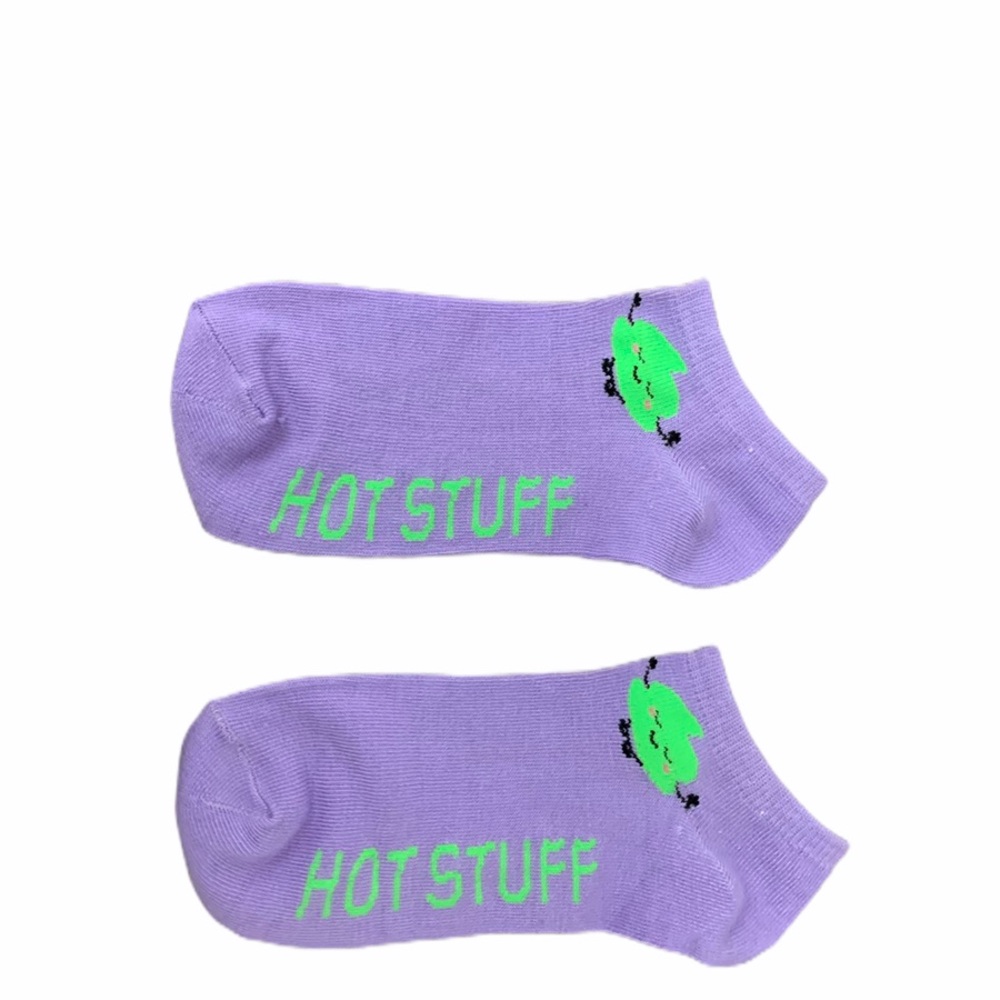 ❣️3/$15❣️ “HOT STUFF” Ankle Socks
